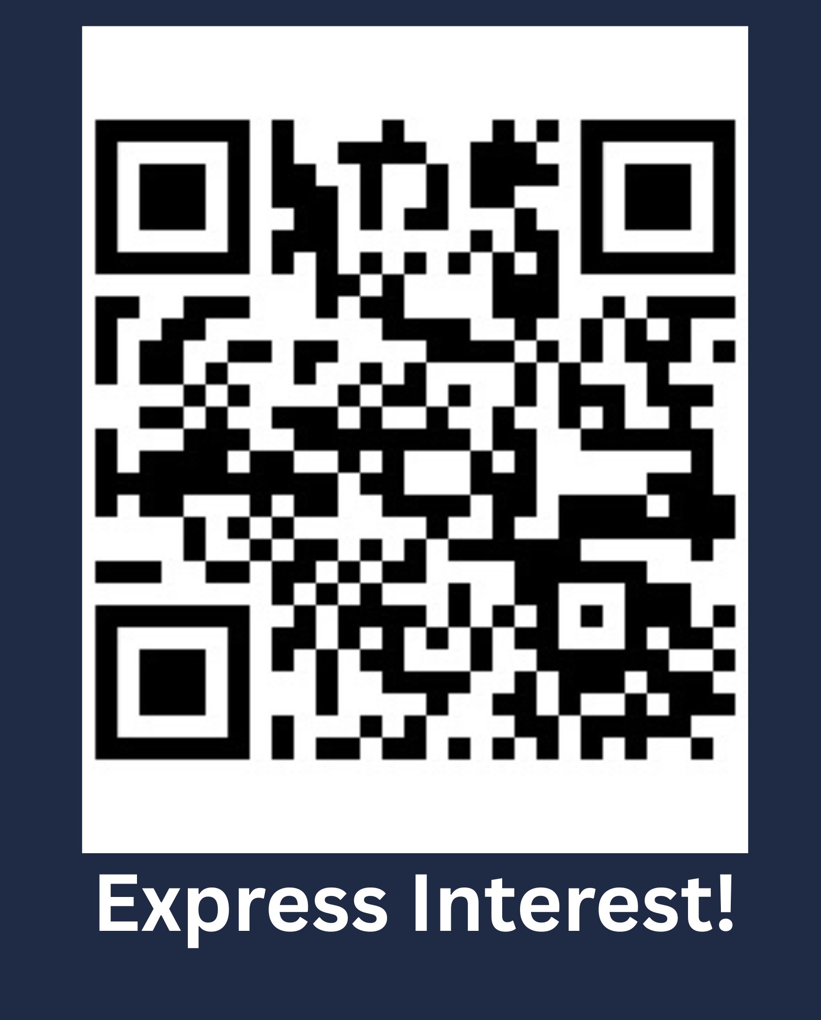 Scan QR code to open the Gary Aviation Pathway interest form on your phone